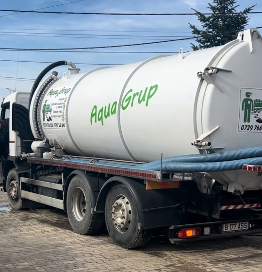 Vidanjare si curatare bazin apa menajera